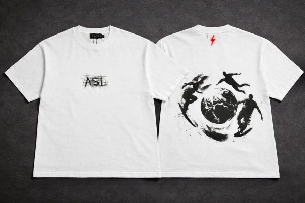 ASL WORLD WHITE TEES
